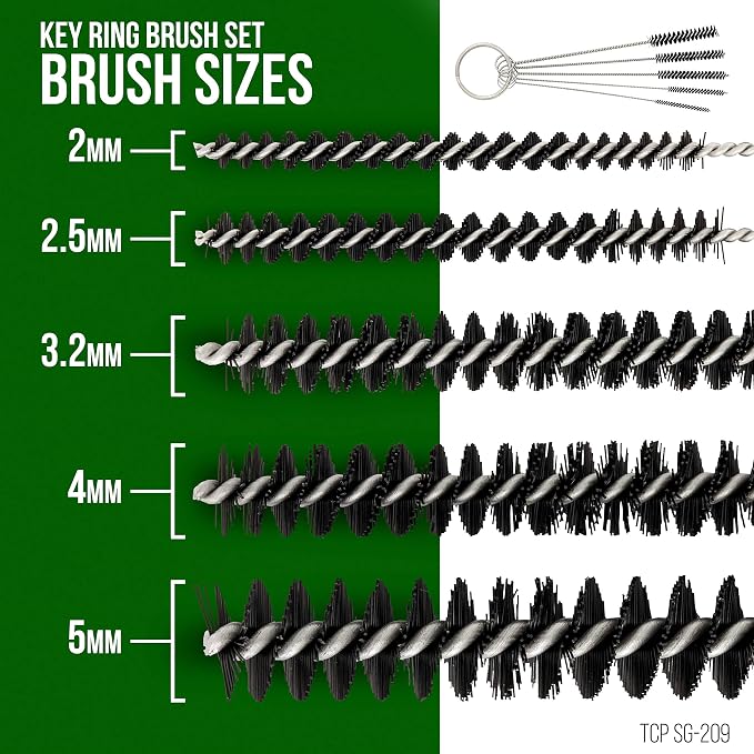 Master Airbrush 13 Piece Airbrush Cleaning Kit - Image 3