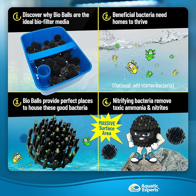 Aquatic Experts 1" Small Bio Balls - Image 5