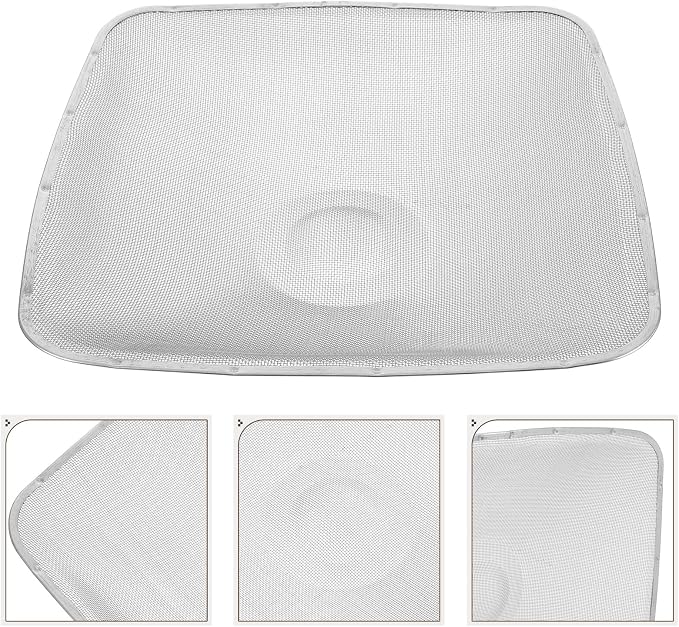 Toddmomy Range Hood Oil Mesh Filter Screen Metal Grease Vent Cover Kit - Image 8