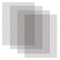 AMZDEPOT 4 Pack 12x16 Inch Wire Mesh, 20 Mesh Stainless Steel Mesh, Never Rust by AMZDEPOT