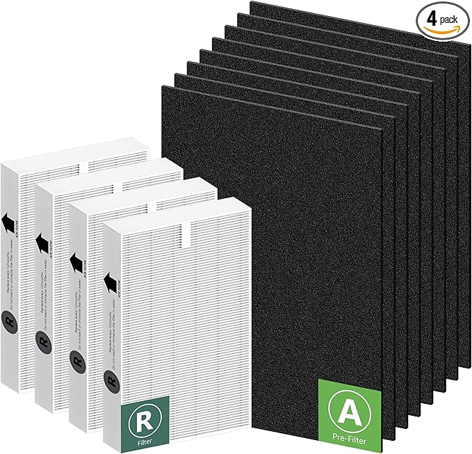 HPA200 Replacement Filters for Honeywell HRF-ARVP200, HPA250 Series Air by Funmit