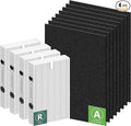 HPA200 Replacement Filters for Honeywell HRF-ARVP200, HPA250 Series Air by Funmit