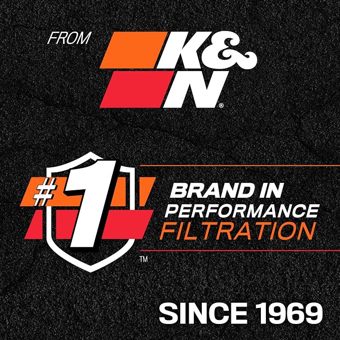 K&N Engine Air Filter: Extended Life 24, 000 Mile Replacement Air Filter: - Image 8