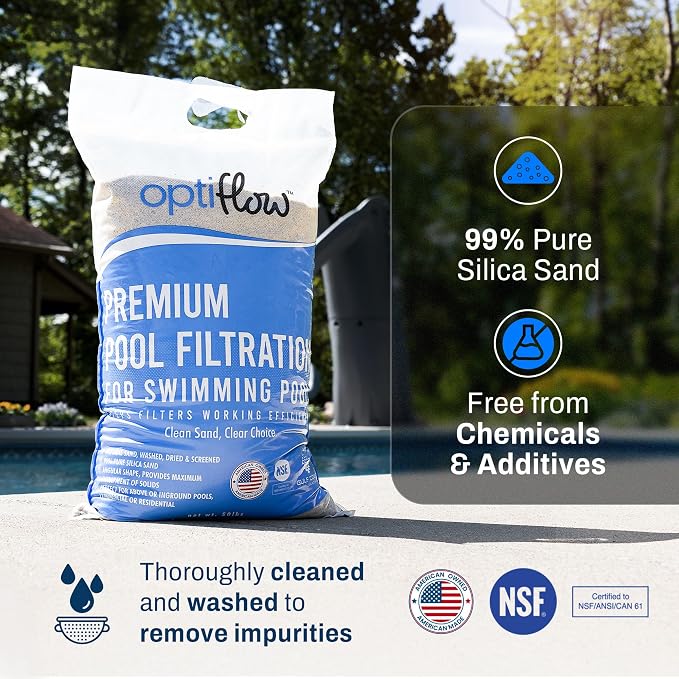 2-Pack Pool Filter Sand, Premium Filtration - Image 5