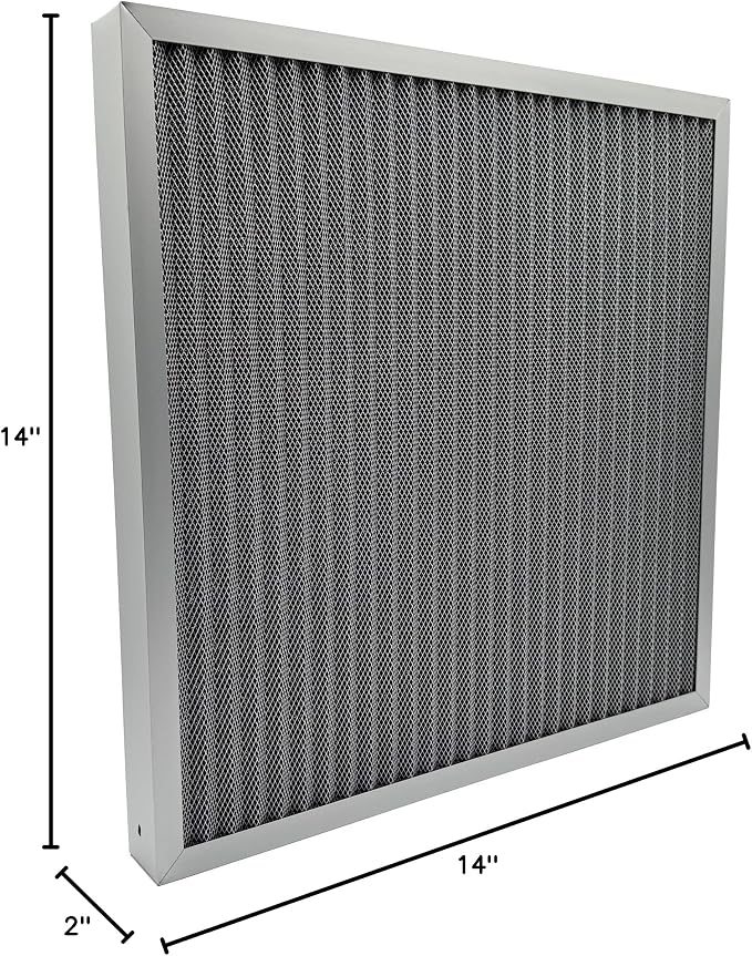 Washable Air Filter, Aluminum Electrostatic Air Filter - Image 8