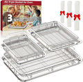 Air Fryer Basket for Oven, 3 Set Stainless Steel Oven Air Fryer Basket and Tray by OPENICE