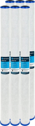 SpiroPure SP-EP-40 40x2.5 5 Micron NSF Certified Coconut Shell Carbon Block by SpiroPure