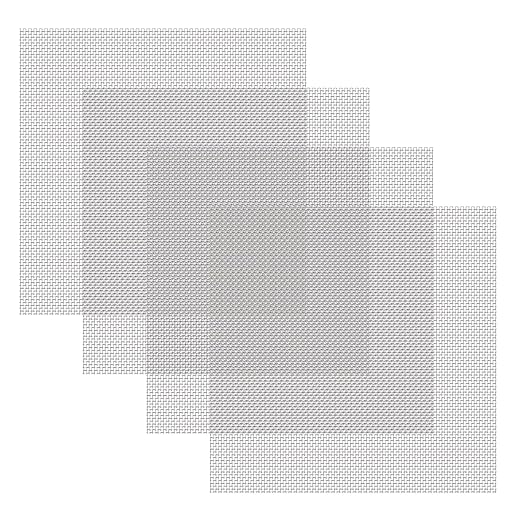AMZDEPOT 4 Pack 12x12 Inch Wire Mesh, 20 Mesh Stainless Steel Mesh, Never Rust - Image 3