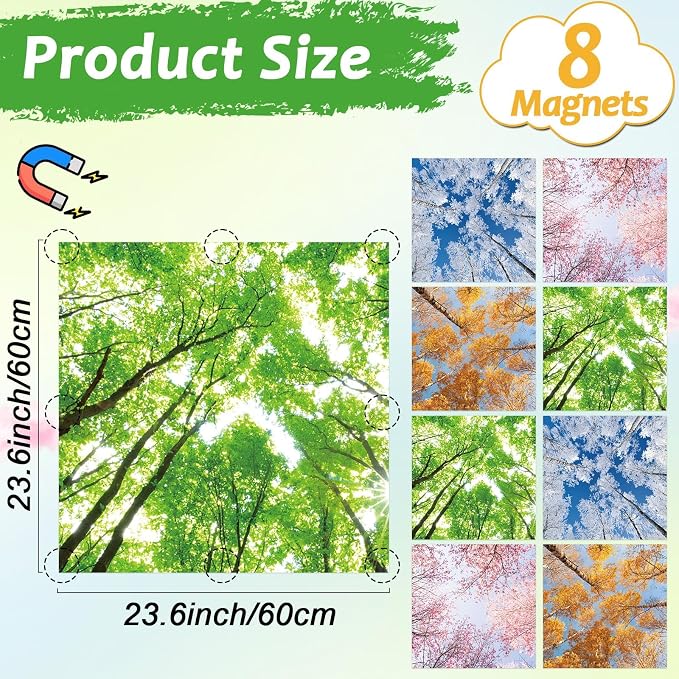 8 Pcs Fluorescent Light Covers - Image 2