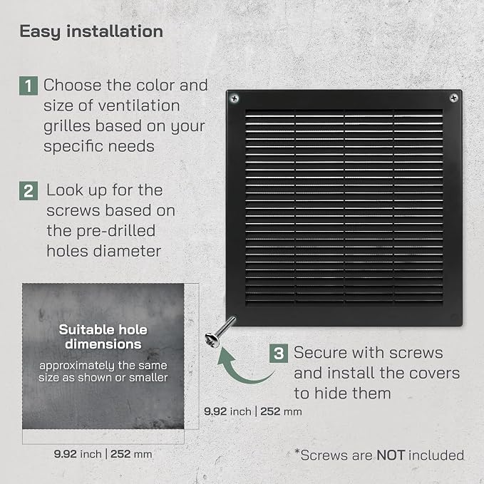 Vent Systems 10" x 10" Inch - Image 4
