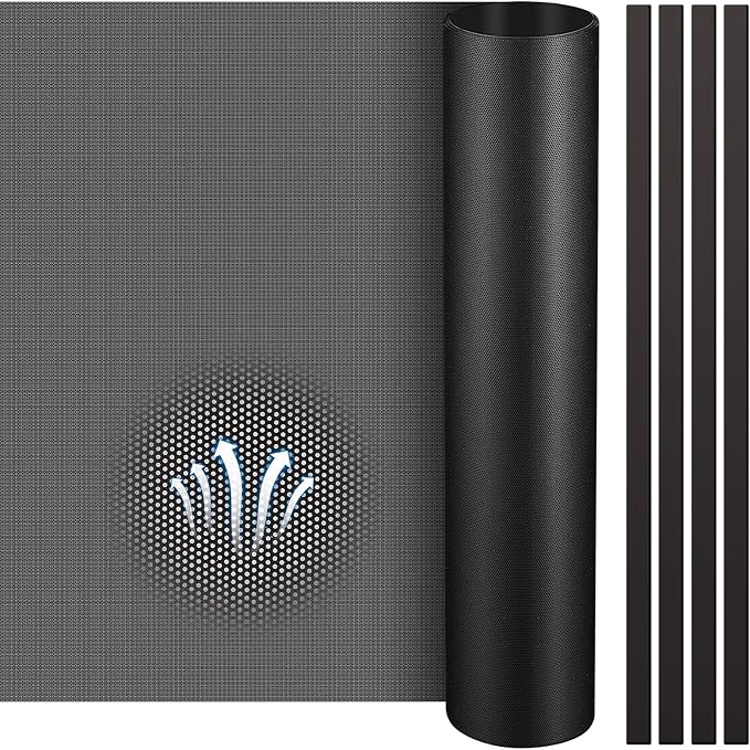 Woanger 1 Pcs 1000 x 300 mm DIY PC Case Dust Filter 0.5 mm High Airflow Hole PC by Woanger