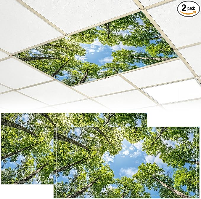 2 Pack Fluorescent Light Covers by BVBOX