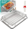 Air Fryer Basket for Oven, OPENICE 15.3" x 11.0" Large Air Fryer Tray and Pan by OPENICE