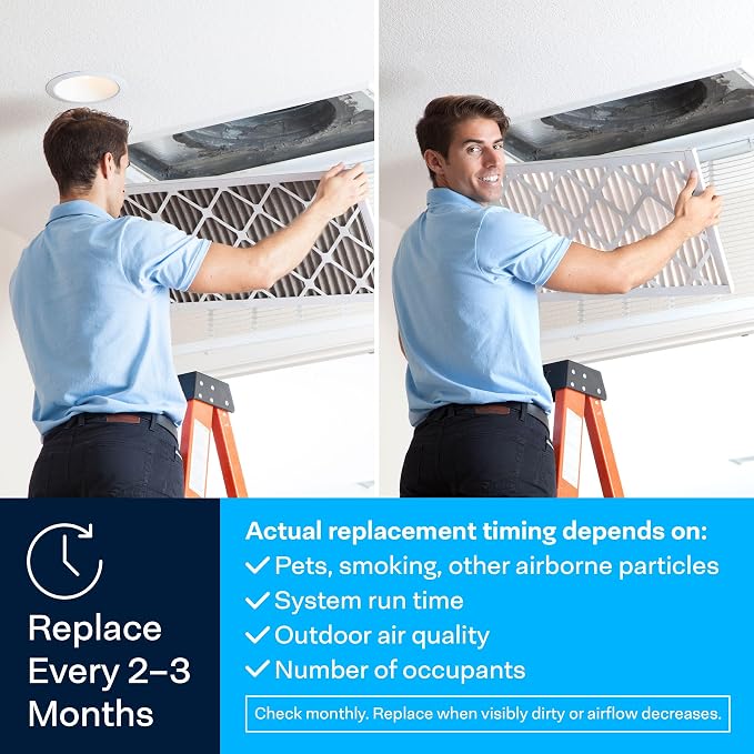 SpiroPure 14x17x2 MERV 13 Pleated Filter Air Filters - Image 5