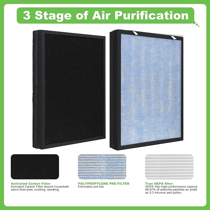 HSP002 Replacement Filter, 2 Pack Compatible - Image 3