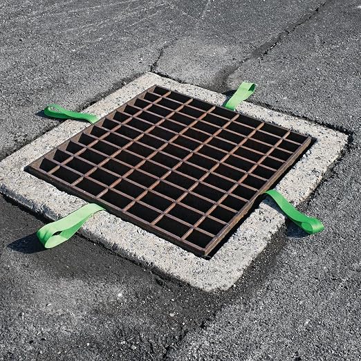 PIG Adjustable Frame Storm Drain Filter | Traffic Safe Sediment Filter | Inside - Image 6
