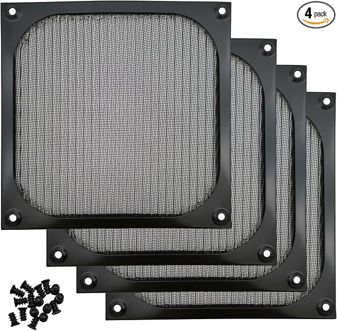 140mm Desktop Computer Case Fan Dust Filter Grills Dustproof Case Cover by IMSurQltyPrise