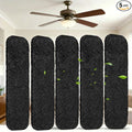 5Pcs Ceiling Fan Filters for Blades, Activated Coconut Shell Carbon Ceiling Fan by WAWINYAirVentFilters