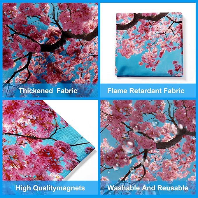 Fluorescent Light Covers-2 Pack 4 x 2 Feet Magnetic Ceiling Light Cover Room - Image 5