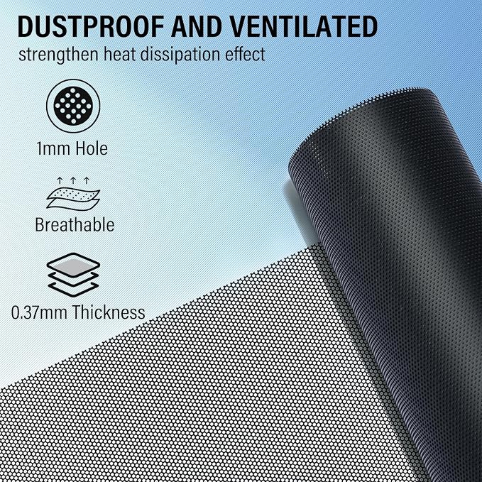 78x12 inch Customizable DIY Floor Vent Covers, Magnetic PVC Vent Mesh - Image 3