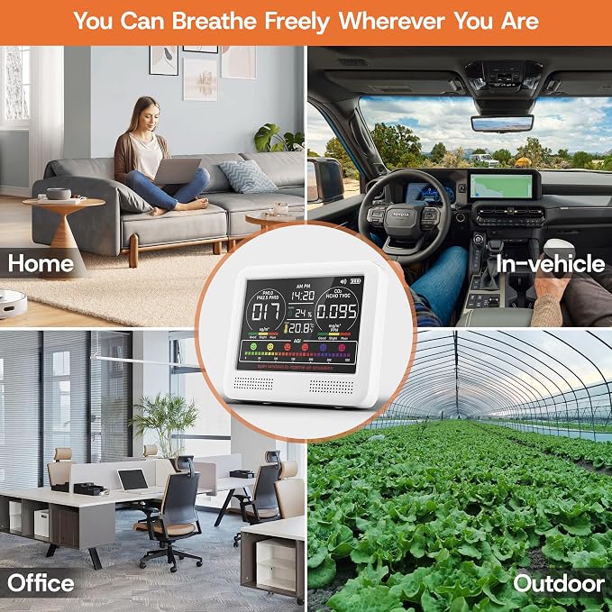 16-in-1 Indoor Air Quality Monitor - Image 6