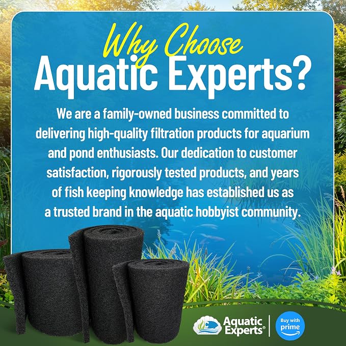 Aquatic Experts Classic Koi Pond Filter Pad COARSE – Bulk Roll Pond Filter Media - Image 7