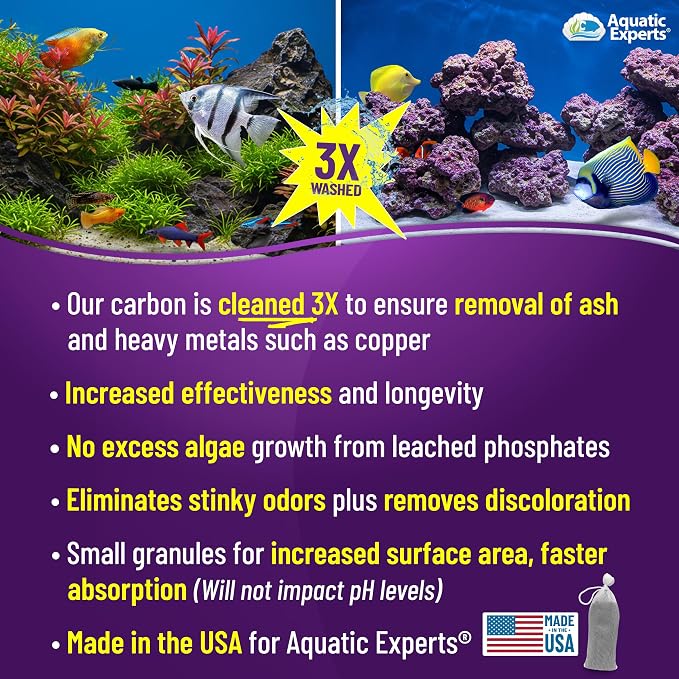 Premium Activated Carbon, Aquarium Carbon - Image 2