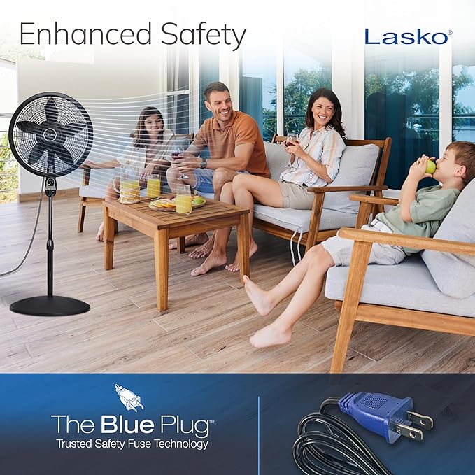 Lasko Oscillating Cyclone Pedestal Fan - Image 6