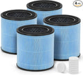 4-Pack AP0601 True HEPA Replacement Filter, Compatible by Nisreen