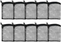 AQUANEAT 10pcs Aquarium Filter Media Bags, Fish Tank Coarse Mesh Bags by Aquaneat