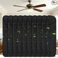 10Pcs Ceiling Fan Filters for Blades, Activated Coconut Shell Carbon Ceiling by WAWINYAirVentFilters