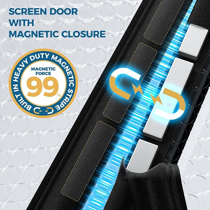 Magnetic Thermal Insulated Door Curtain - Image 6