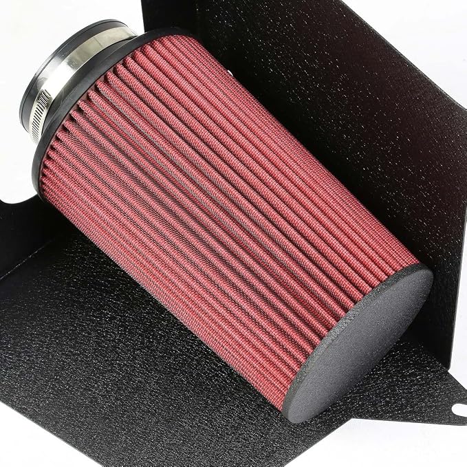 DNA MOTORING CAIP-3-HS-CK96V8-BKBK Cold Air Intake System and Heat Shield - Image 2
