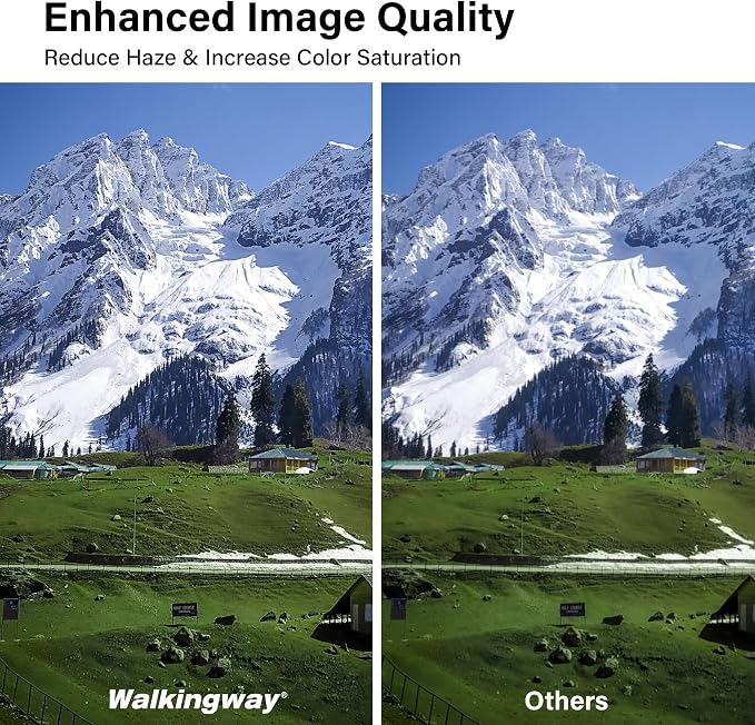 Walking Way 67MM MC UV Lens Protection Filter/HD Optical Glass Aluminum Alloy - Image 2