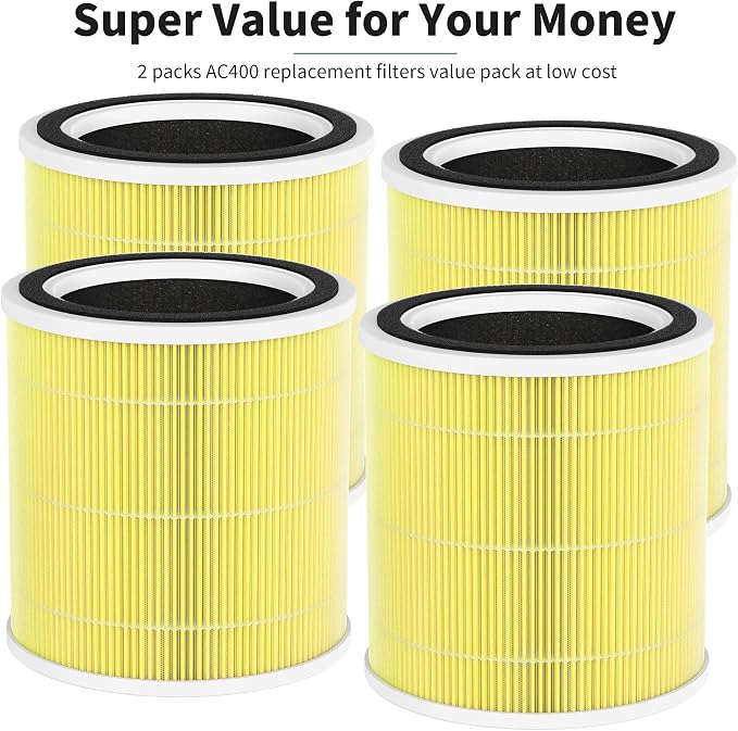 4 Packs AC400 Pet Care Replacement Filters Compatible - Image 9