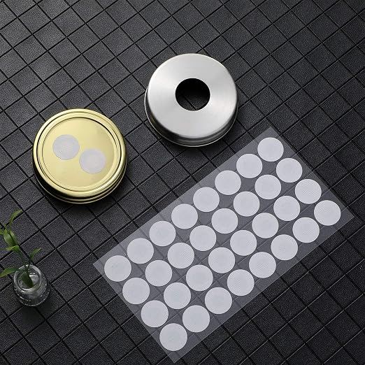 Zonon 256 Pieces Synthetic Filter Paper Stickers 20 mm 0.3 ?m Synthetic Filter - Image 7