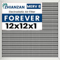 12x12x1 HVAC Furnace Air Filter, Lasts a Lifetime, the Last HVAC Filter You by ZHIANZAN