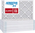Aerostar 20x22.25x1 MERV 11 Air Filter, Pleated AC Furnace HVAC Filters by AirFiltersDelivered