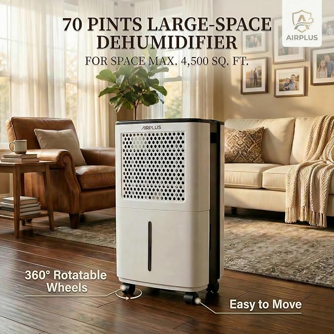 AIRPLUS 4500 Sq. Ft Dehumidifiers - Image 2