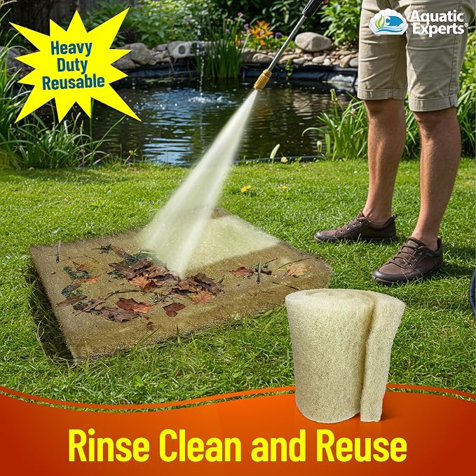 Aquatic Experts Cream COARSE Pond Filter Pad - Image 6