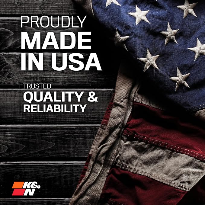 K&N High-Flow Original Lifetime Engine Air Filter: Increase Power: Premium - Image 10