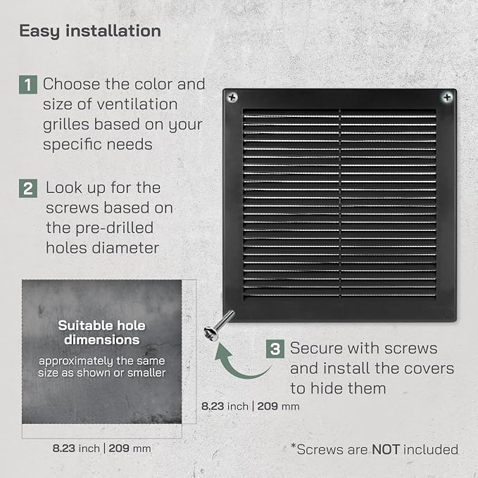 Vent Systems 8" x 8" Inch - Image 4