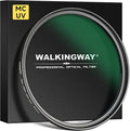 Walking Way 37MM MC UV Lens Protection Filter/HD Optical Glass Aluminum Alloy by WalkingWay