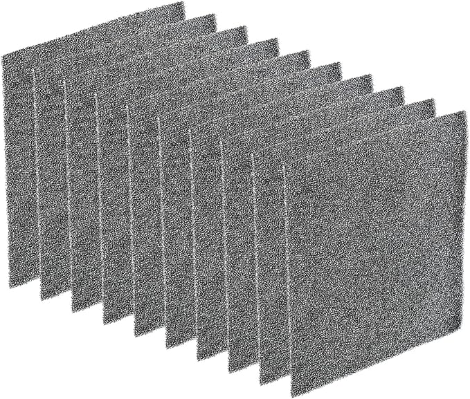 PATIKIL 120mm Filter Foam Sponges, 10 Pack Sponge Sheet Replacement Media Pad by PATIKIL