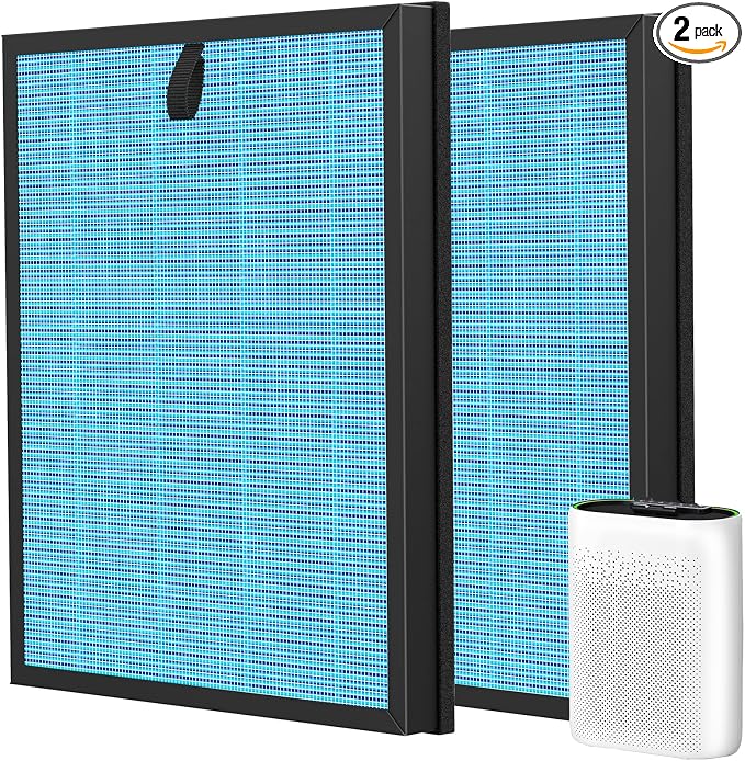 2 Pack MK-D05 Air Filter Replacement by AddtoYourCart