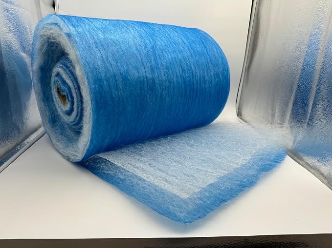 wioboy Paint Booth Exhaust Filter Roll, Spray Booth Filter, Fiberglass Paint - Image 3