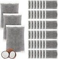 Weewooday 50 Pcs Activated Charcoal Distiller Water Filters, Coconut Shell by Weewooday