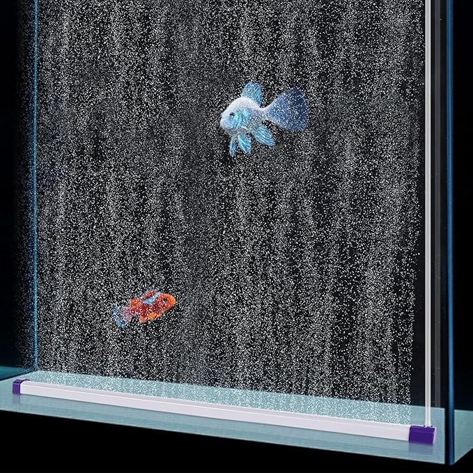 hygger 27.5 Inch Long Aquarium Bubble Bar, Ultra-Fine Quiet Oxygen Diffuser by hygger