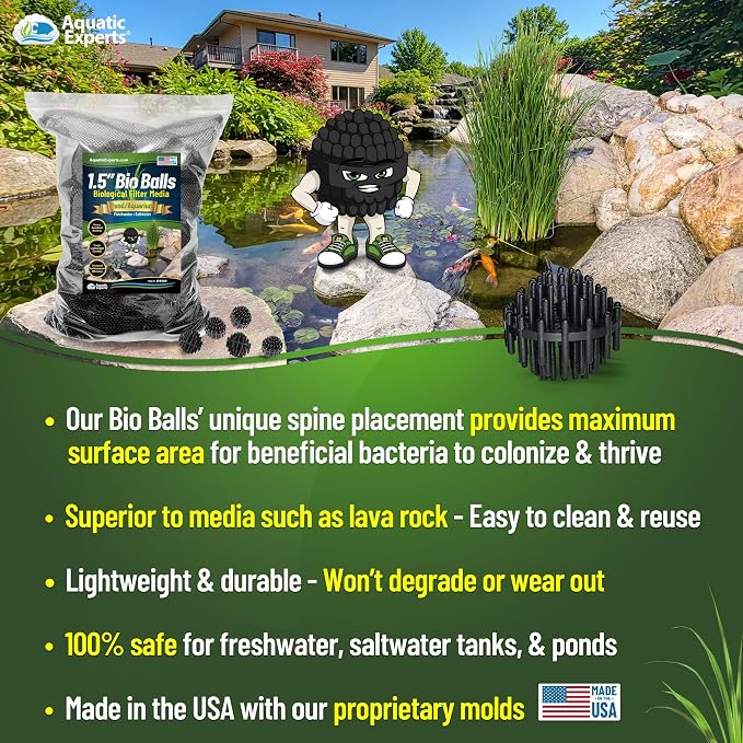 Aquatic Experts 1.5" Large Bio Balls - Image 2