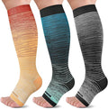 LEVSOX Open Toe Compression Socks by Levsox